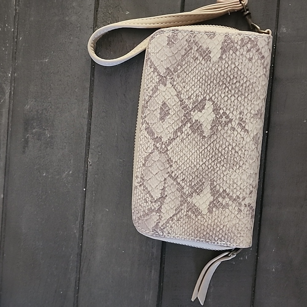 Animal print wallet